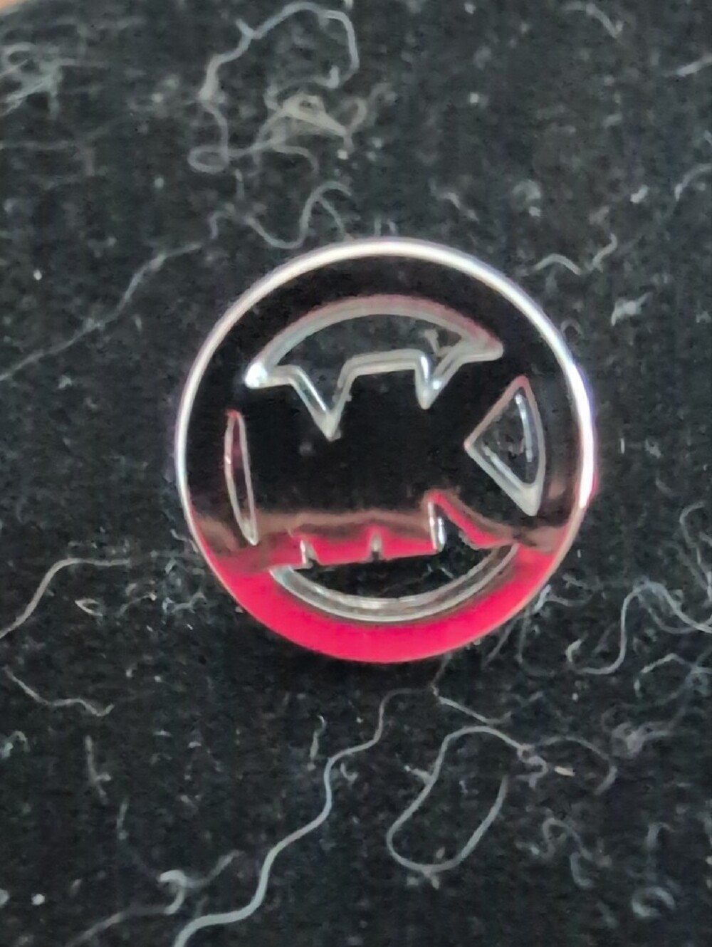 Michael Kors Replacement Button Silver MK Logo